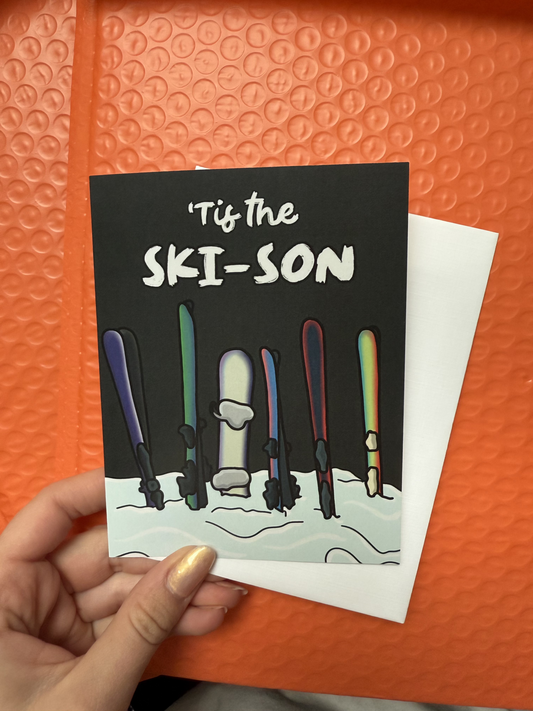 'Tis the SKI-SON Card