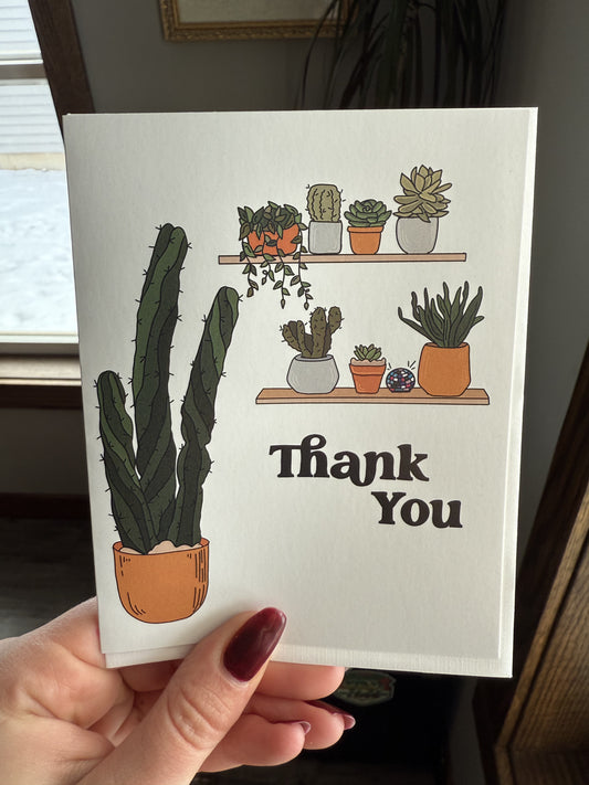 Thank You Plant Card